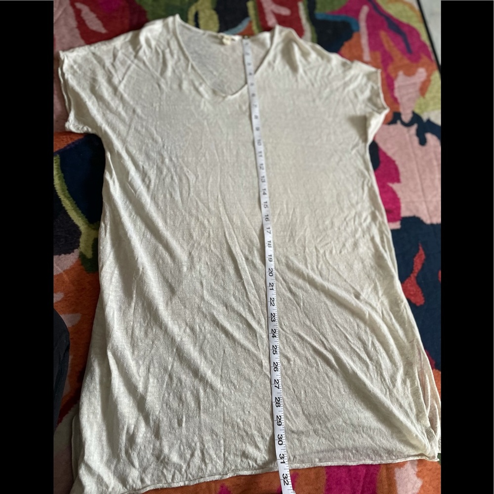 Eileen Fisher Linen Blend Tunic - Sz Medium - Picture 9 of 15
